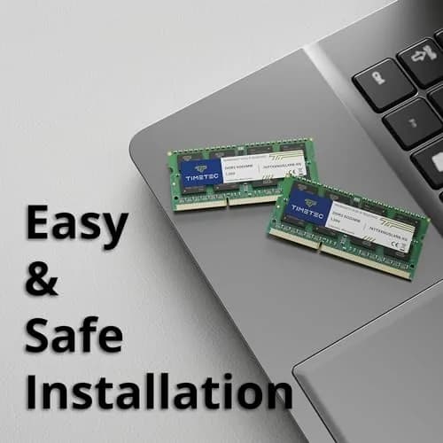 Timetec 16GB KIT(2x8GB) DDR3L 1600MHz PC3L-12800 1.35V Non-ECC SO-DIMM RAM | Compatible with Synology NAS thumbnail 3