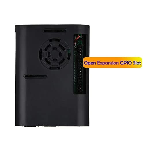 MazerPi Raspberry Pi 4 Case with Cooling Fan & Heatsink | ABS Protective Enclosure for Pi 4B thumbnail 7