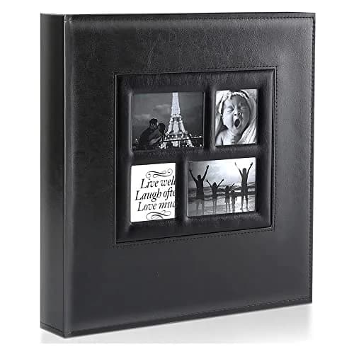Ywlake Photo Album 4x6 1000 Pockets | Extra Large Capacity Family Wedding Album with Leather Cover thumbnail 1