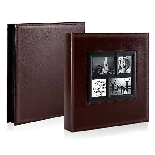 Ywlake Photo Album 4x6 1000 Pockets | Extra Large Capacity Wedding Album with Leather Cover thumbnail 2