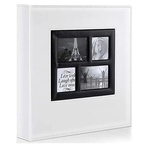 Ywlake Photo Album 4x6 1000 Pockets | Extra Large Capacity Family Wedding Album with Leather Cover thumbnail 1