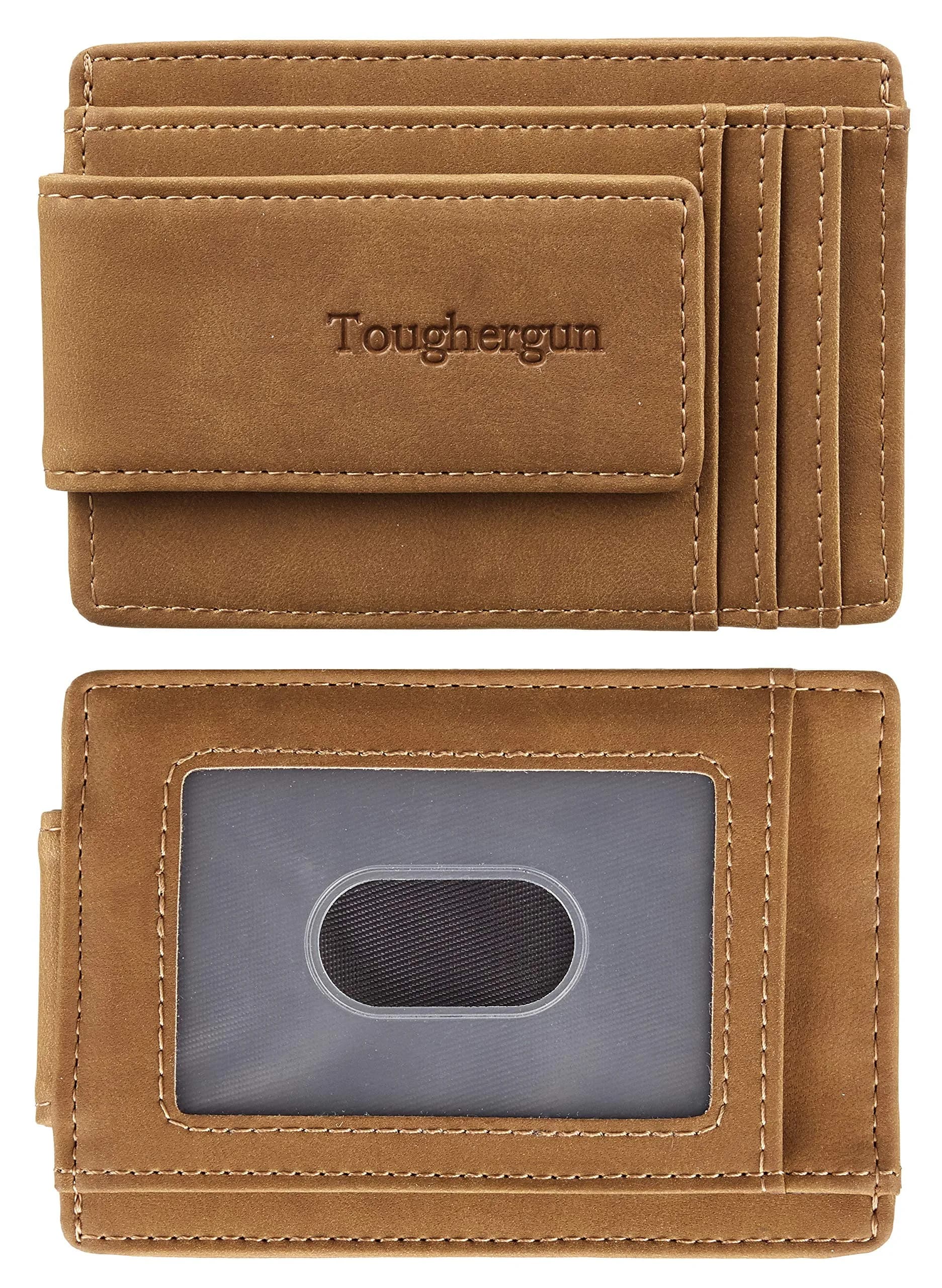Toughergun Slim Wallet RFID Blocking Money Clip 10.16 cm (4") | Minimalist Front Pocket Card Holder - main product image