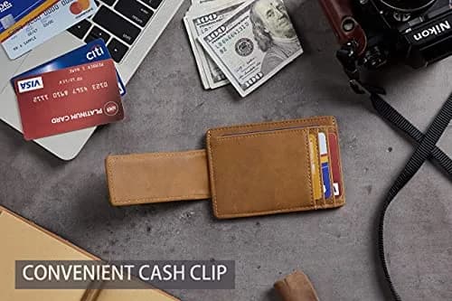 Toughergun Slim Wallet RFID Blocking Money Clip 10.16 cm (4") | Minimalist Front Pocket Card Holder thumbnail 7