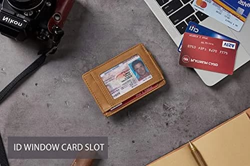 Toughergun Slim Wallet RFID Blocking Money Clip 10.16 cm (4") | Minimalist Front Pocket Card Holder thumbnail 8