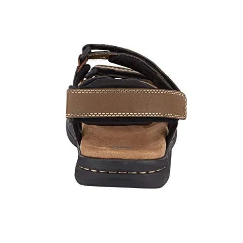Dockers Mens Newpage Outdoor Sport Sandal Memory Foam, Dark Tan, 15 Wide | Water-Friendly, All-Day Comfort thumbnail 4