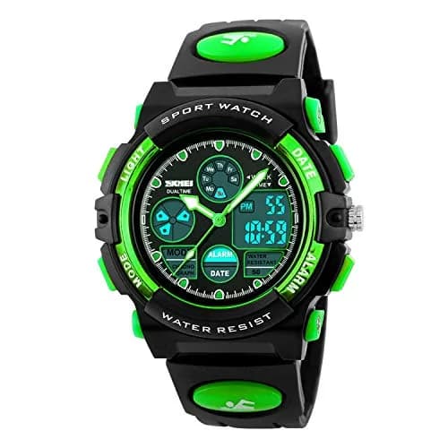 Dayllon Boys Watch,Digital Sport Waterproof 44mm | Multi-Function Analog & Digital for Kids 5-15 thumbnail 1