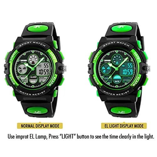 Dayllon Boys Watch,Digital Sport Waterproof 44mm | Multi-Function Analog & Digital for Kids 5-15 thumbnail 6