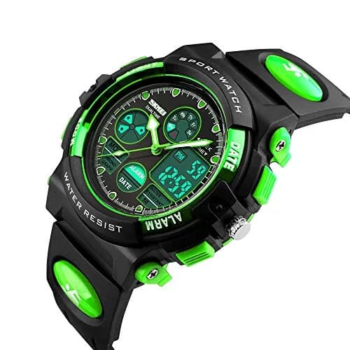 Dayllon Boys Watch,Digital Sport Waterproof 44mm | Multi-Function Analog & Digital for Kids 5-15 thumbnail 2