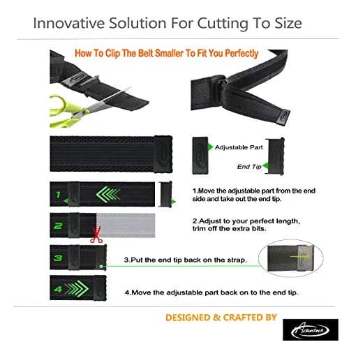 AiRunTech Running Belt with 2x 6oz Bottles & Phone Pocket | Unisex, Adjustable, No Bounce Hydration Pack thumbnail 7