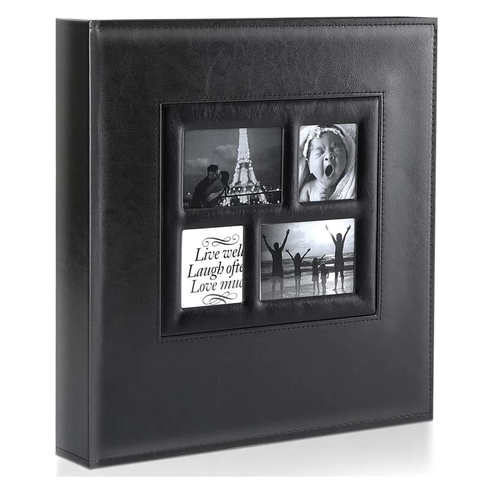 Ywlake Photo Album 4x6 500 Pockets | Extra Large Capacity Wedding Album with Leather Cover - main product image