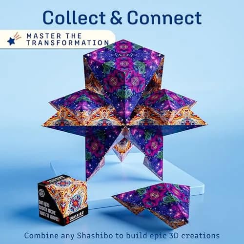 Shashibo DODECA Magnetic Puzzle Cube, Spaced Out Color, 6.3cm (2.5 inch) | STEM/STEAM Educational Toy for Kids & Adults thumbnail 6
