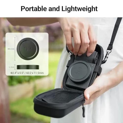 JJC Aluminum Lens Cap for Ricoh GR IIIx GR III HDF GR III GR III HDF GR II | 60mm (2.4 inches) Diameter thumbnail 5
