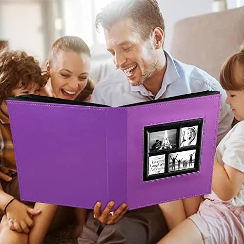 Ywlake Photo Album 4x6 1000 Pockets | Extra Large Capacity Family Wedding Album with Leather Cover thumbnail 7