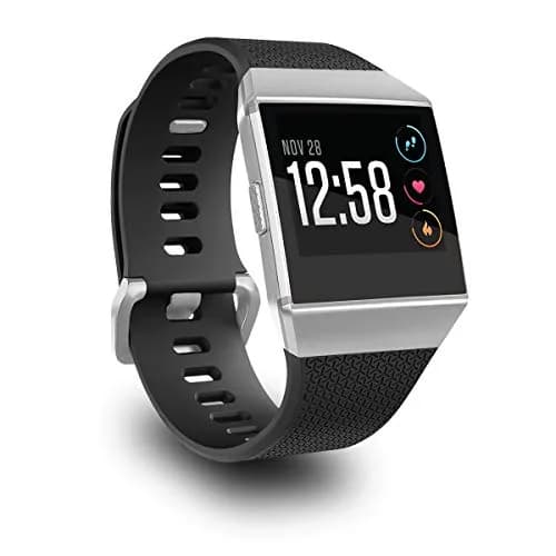 AIUNIT Replacement Band for Fitbit Ionic Smart Watch - Large (135-185mm) - Silver Buckle | Sport TPU Strap thumbnail 1