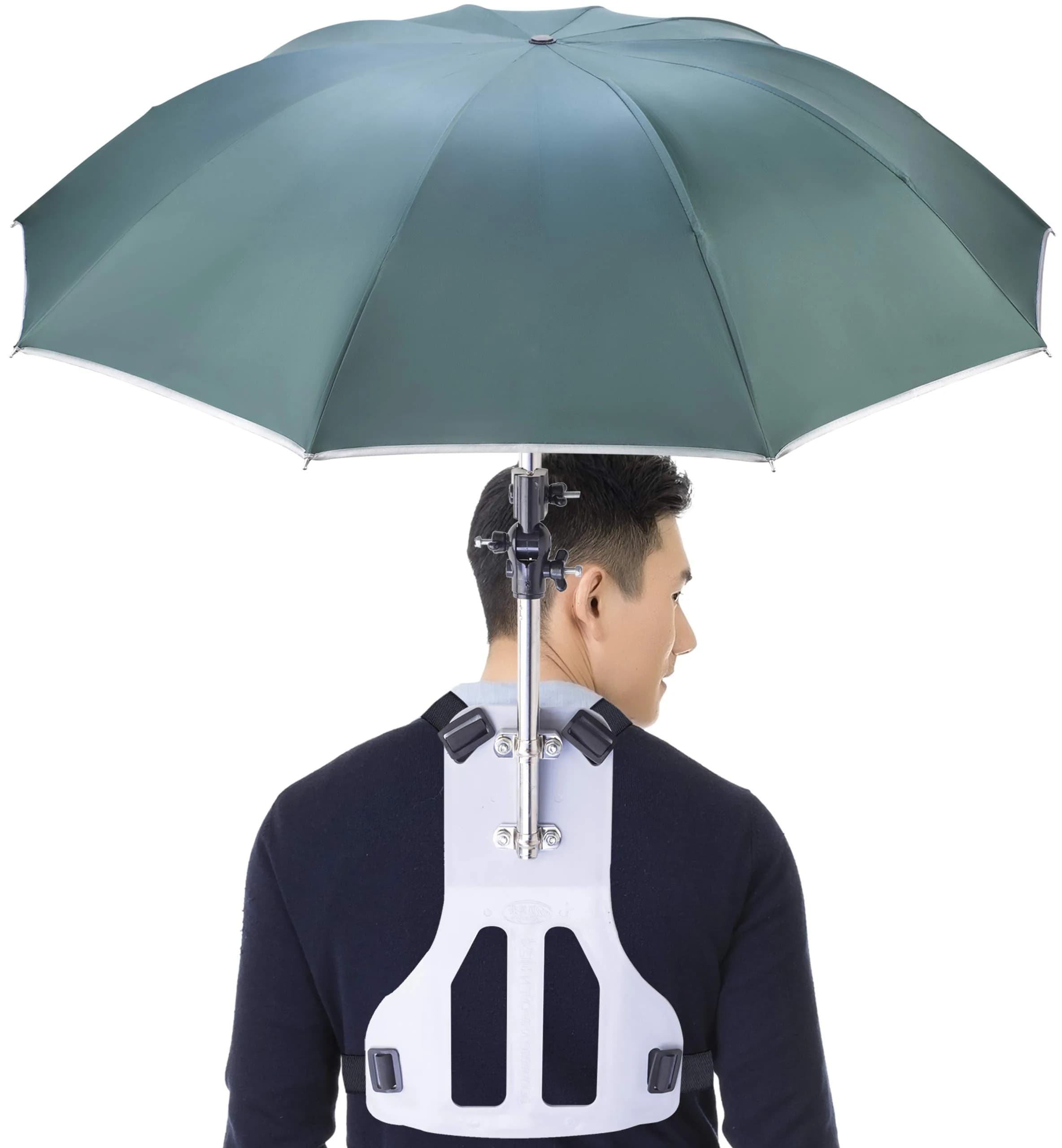Primo Supply Wearable Hands-Free Umbrella 41 in (105 cm) | UV Sun & Rain Blocker for Outdoors - main product image