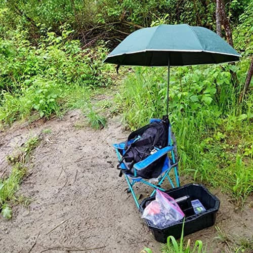 Primo Supply Wearable Hands-Free Umbrella 41 in (105 cm) | UV Sun & Rain Blocker for Outdoors thumbnail 8