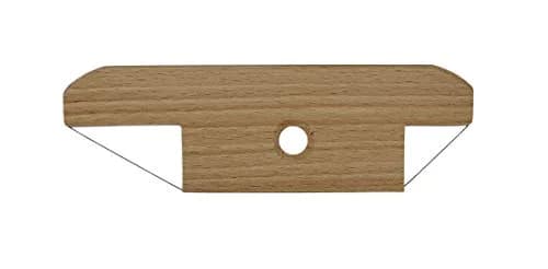 Creative Hobbies Wood and Wire Bevel Cutter Clay Trimming Tool 14.2 cm (5.75 Inches) | Precise 45/30/60 Degree Clay Cutting thumbnail 1