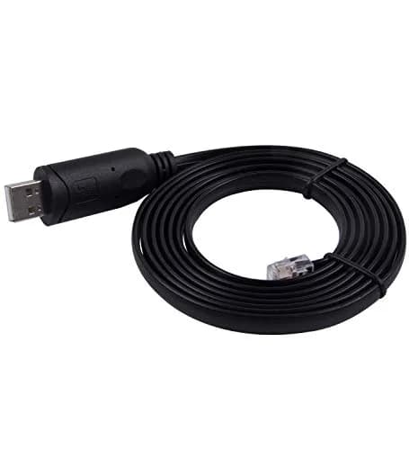 usangreen USB to RJ12 6P6C RS232 FTDI Serial Converter Cable 1.2m (3.94ft) | Genuine FTDI Chipset for APC UPS thumbnail 1