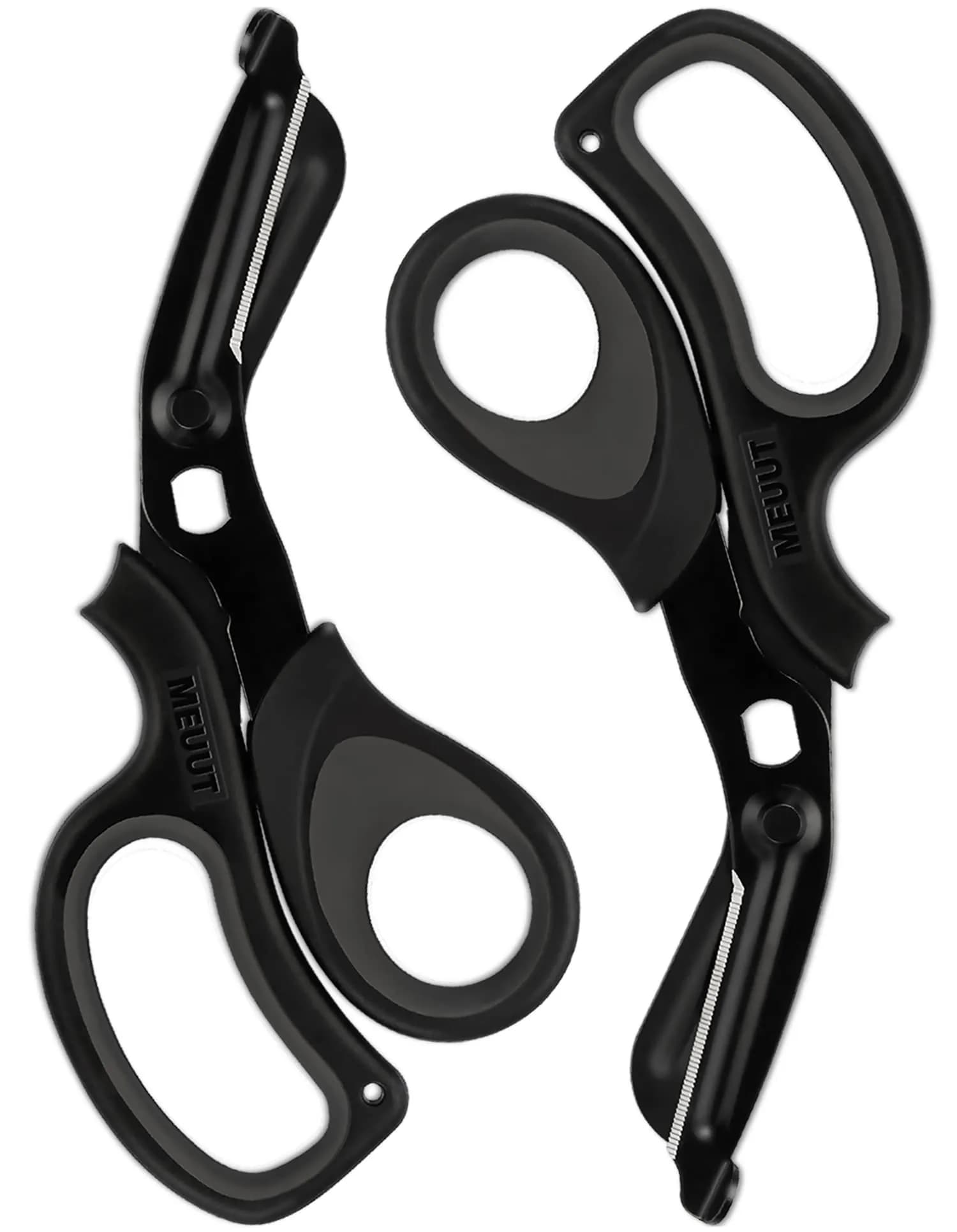 MEUUT 8-Inch Medical Trauma Shears (2-Pack) | Surgical Grade Stainless Steel EMT Scissors for Left & Right Hand - main product image