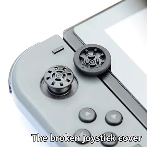 Skull & Co. Replacement Joystick Covers for Nintendo Switch & Lite (6-Pack Black) | Easy Install Repair Parts thumbnail 2