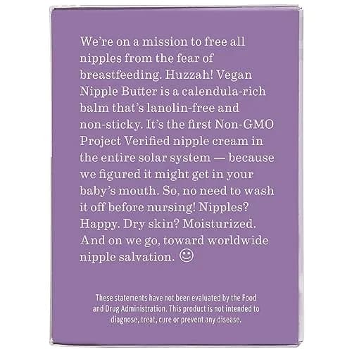 Earth Mama Vegan Nipple Butter 59ml (2 Fl Oz) | Cruelty-Free Lanolin-Free Breastfeeding Cream thumbnail 7