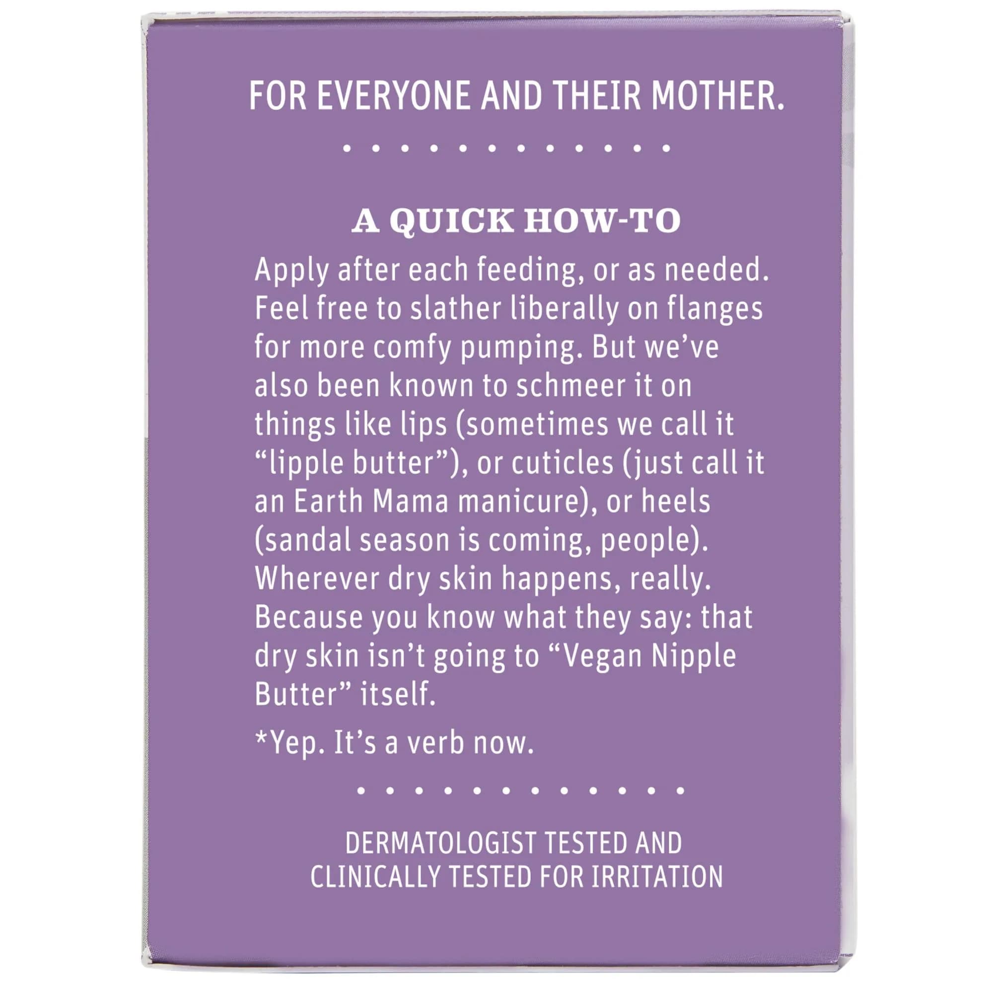 Earth Mama Vegan Nipple Butter 59ml (2 Fl Oz) | Cruelty-Free Lanolin-Free Breastfeeding Cream - view 8