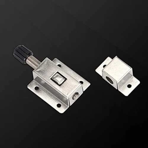 kaileyouxiangongsi Stainless Steel Gate Latch 2 Pack | Heavy Duty Spring Loaded Lock for Doors thumbnail 3