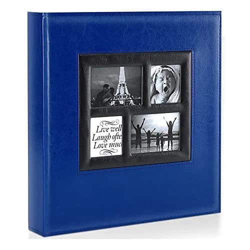 Ywlake Photo Album 4x6 1000 Pockets | Extra Large Capacity Family Wedding Album with Leather Cover thumbnail 1