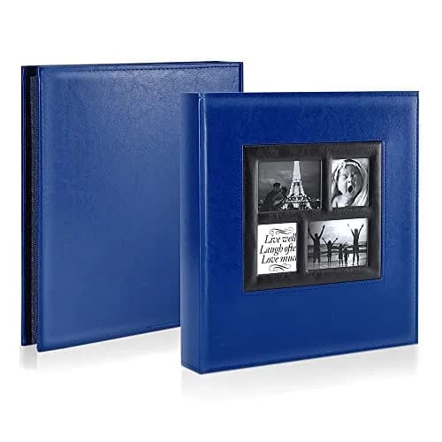 Ywlake Photo Album 4x6 1000 Pockets | Extra Large Capacity Family Wedding Album with Leather Cover thumbnail 2