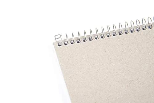 Mintra Office Steno Book - (BRIGHTS - Purp/Wht/Teal/Orange) - Poly Cover, 6in x 9in, 100 sheets, Narrow Ruled for Writing Notes for school, office, work, 6x9 steno notepad, top bound spiral notebook (8 PACK) thumbnail 9