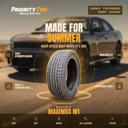 MAXTREK Maximus M1 235/40ZR18 95W | All Season Performance Tire with Innovative Tread Design thumbnail 3