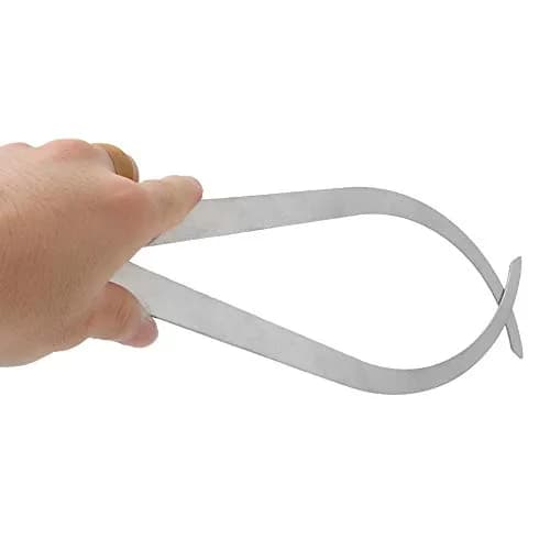 Hilitand 10in Stainless Steel Clay Caliper | Durable Pottery & Sculpture Tool (25.8x9.8x1.4 cm) thumbnail 4