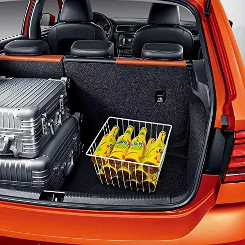 Slideep Freezer Baskets Storage Basket Organizers 11"L x 10"W x 5.5"H | Deep Wire Farmhouse Bins with Handles (4 Pack) thumbnail 2