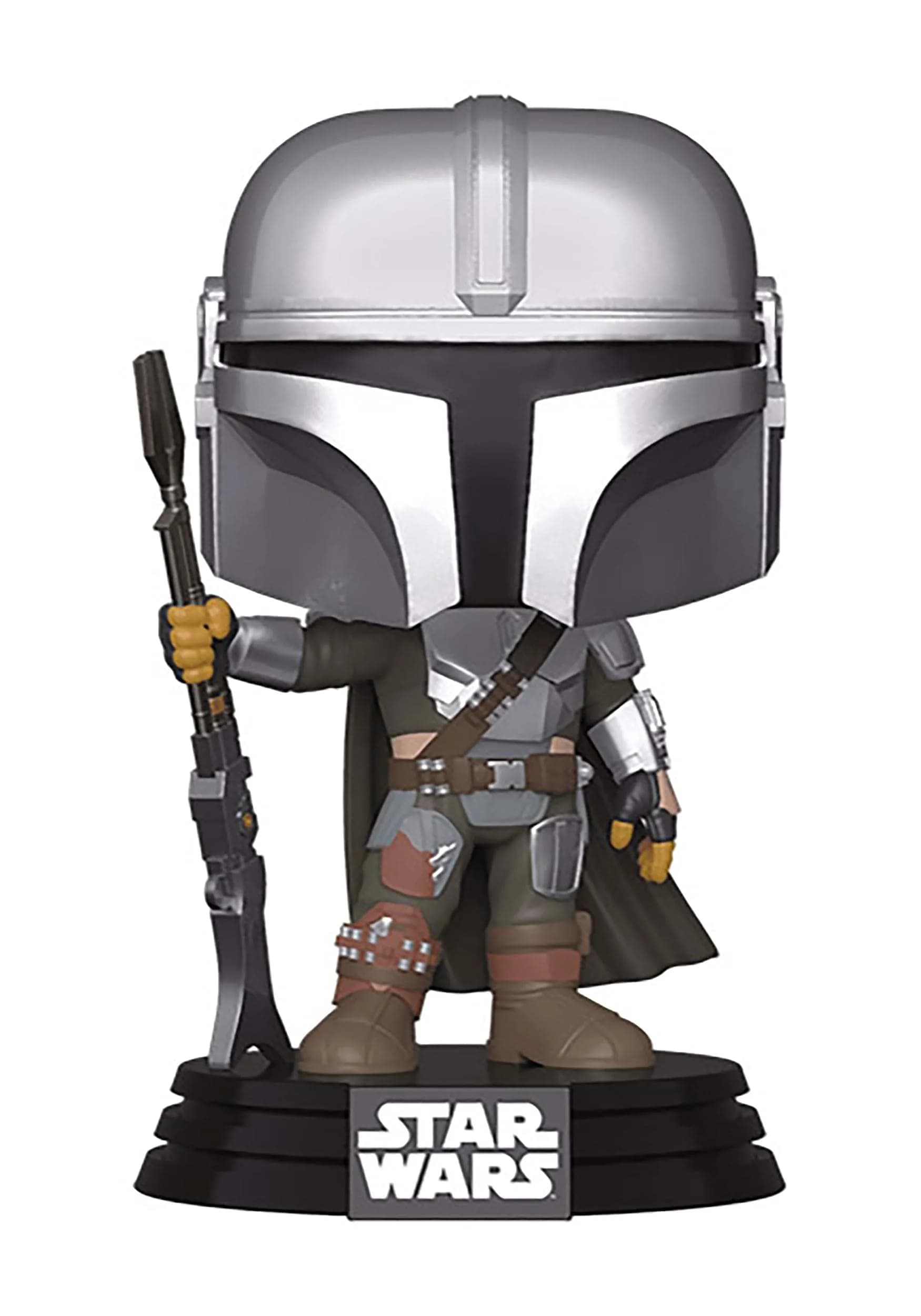 Funko POP! Star Wars: The Mandalorian - Mario (Final) - Metallic | 3.75-inch Vinyl Collectible Figurine — Multicolour