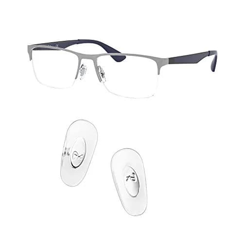 HiCycle2 Replacement Nose Pads for Ray Ban RB6335 RB3549 RB4071 Sunglasses Eyeglasses | Push-In Silicone Fit thumbnail 1