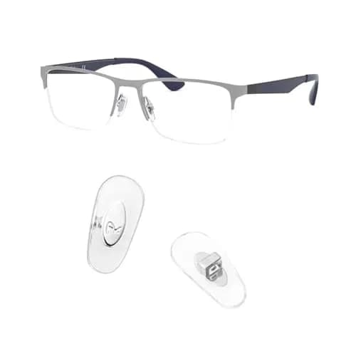HiCycle2 Replacement Nose Pads for Ray Ban RB6335 RB3549 RB4071 Sunglasses Eyeglasses | Push-In Silicone Fit thumbnail 9