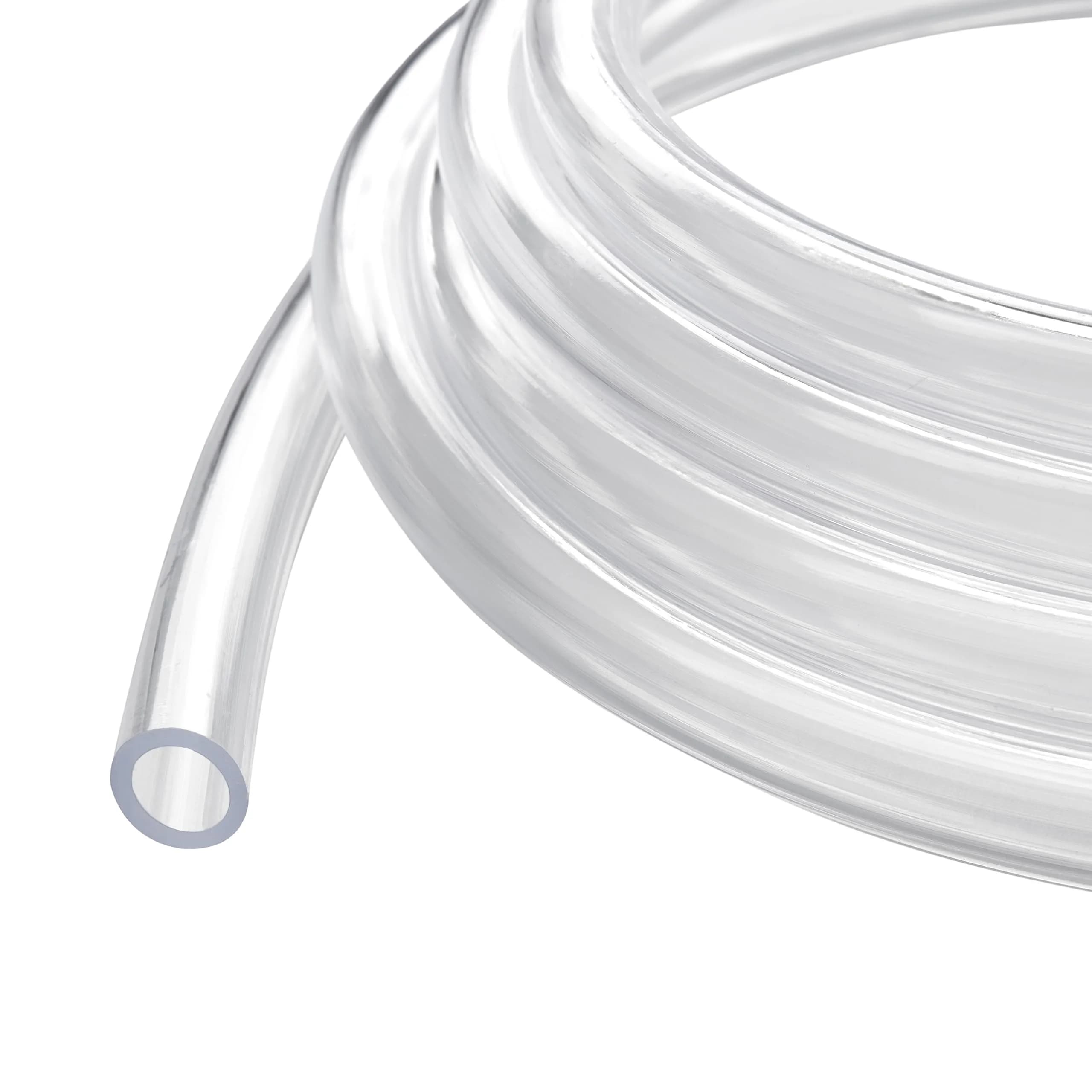 Corsair Hydro X Series Xt Softline 10/13mm Clear Tubing | Durable, UV-Resistant PVC (3/8In/ 1/2In) ID/OD — Clear