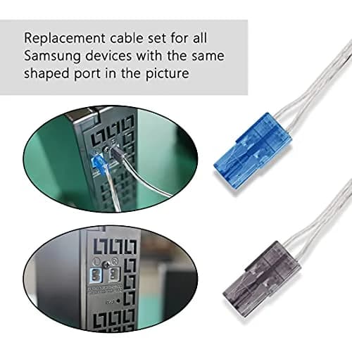 Tendodo AH81-02137A Speaker Wire for Samsung Home Audio Sound Bar 4m | Compatible with Samsung HT-E5500W & 7.1 Systems thumbnail 2