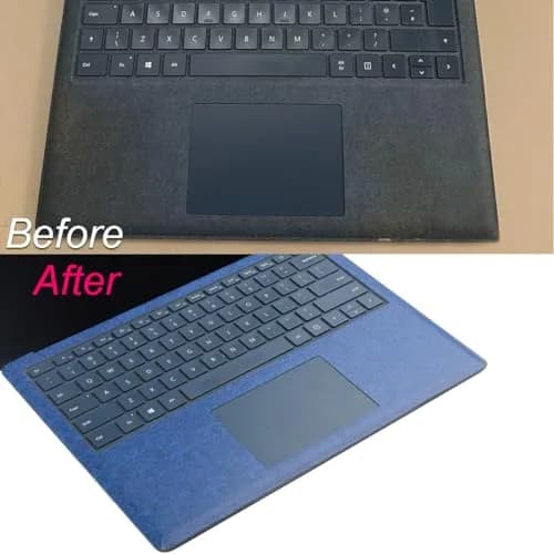 xisiciao Opaque Grey Palm Rest Protector for Surface Laptop 13.5 Inch | Scratch Resistant PVC thumbnail 4