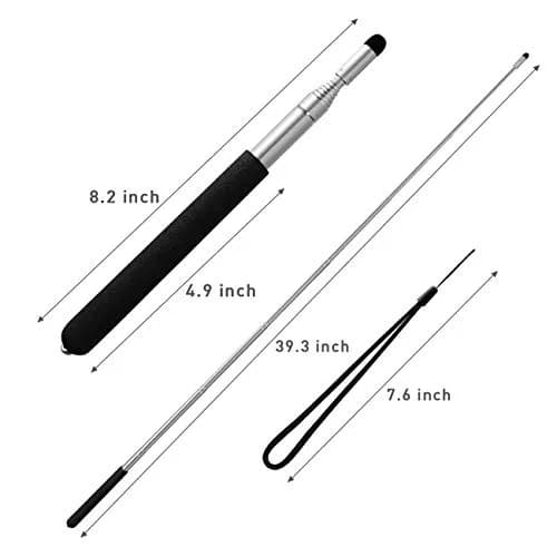 Kesoto Extendable & Retractable Teacher Pointer Stick for Classroom | 100 cm (39.3 inches) thumbnail 2