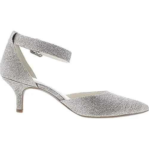 Anne Klein Womens Able Slip-On Flats - Comfortable Classic Dress Shoes for Office, Work & Formal Events, Platinum, 7.5 thumbnail 2
