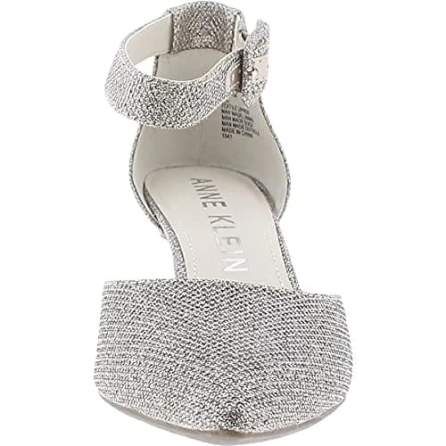Anne Klein Womens Able Slip-On Flats - Comfortable Classic Dress Shoes for Office, Work & Formal Events, Platinum, 7.5 thumbnail 3