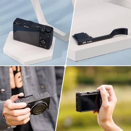 JJC Metal Thumb Grip for Ricoh GR III GR3 HDF GR IIIx GR3x HDF Accessories | Ergonomic Metal Camera Grip for Ricoh thumbnail 7