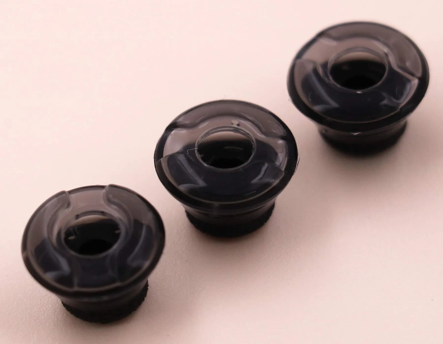 IiEXCEL Replacement Eartips for Plantronics Voyager 5200 & Legend, Small Gray (3 Pairs) - view 6