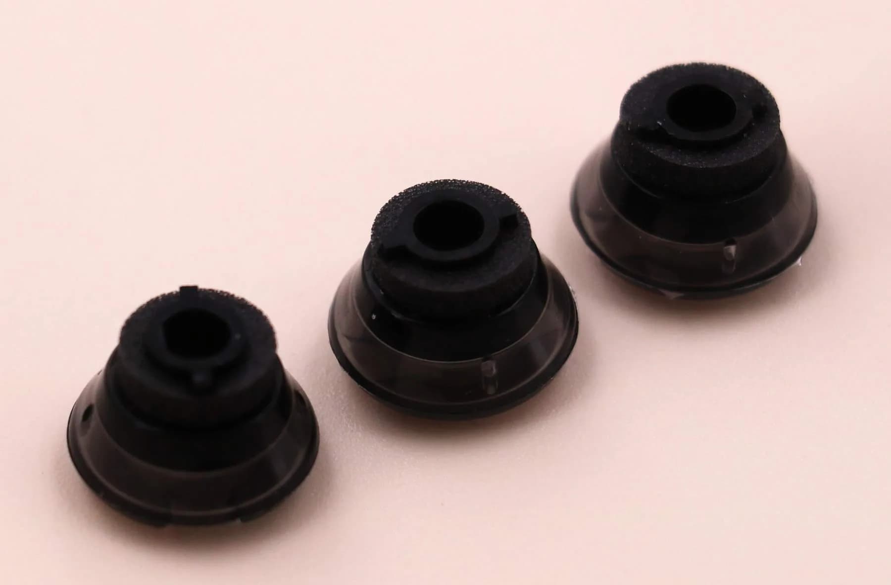 IiEXCEL Replacement Eartips for Plantronics Voyager 5200 & Legend, Small Gray (3 Pairs) - view 7