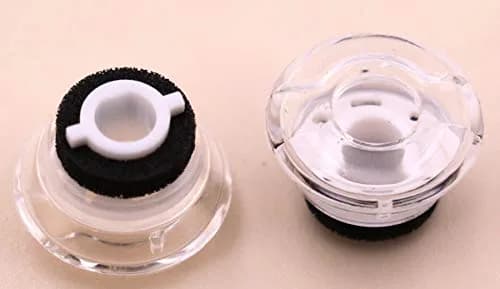 IiEXCEL Clear Silicone Eartip Kit for Plantronics Voyager Legend & 5200 Headsets, Small Size (3 Pairs) thumbnail 2