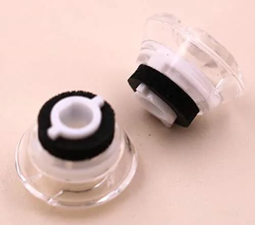 IiEXCEL Clear Silicone Eartip Kit for Plantronics Voyager Legend & 5200 Headsets, Small Size (3 Pairs) thumbnail 3
