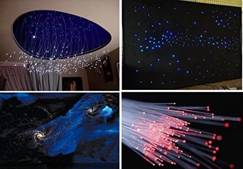 AZIMOM PMMA Plastic End Glow Fiber Optic Cable 0.75mm 100m | Flexible Night Lighting Solution thumbnail 7
