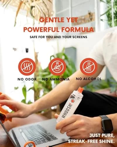 WHOOSH! Screen Shine Go Screen Cleaner Kit 30ml (1 fl oz) | Streak-Free Cleaning for All Screens & Lenses thumbnail 4
