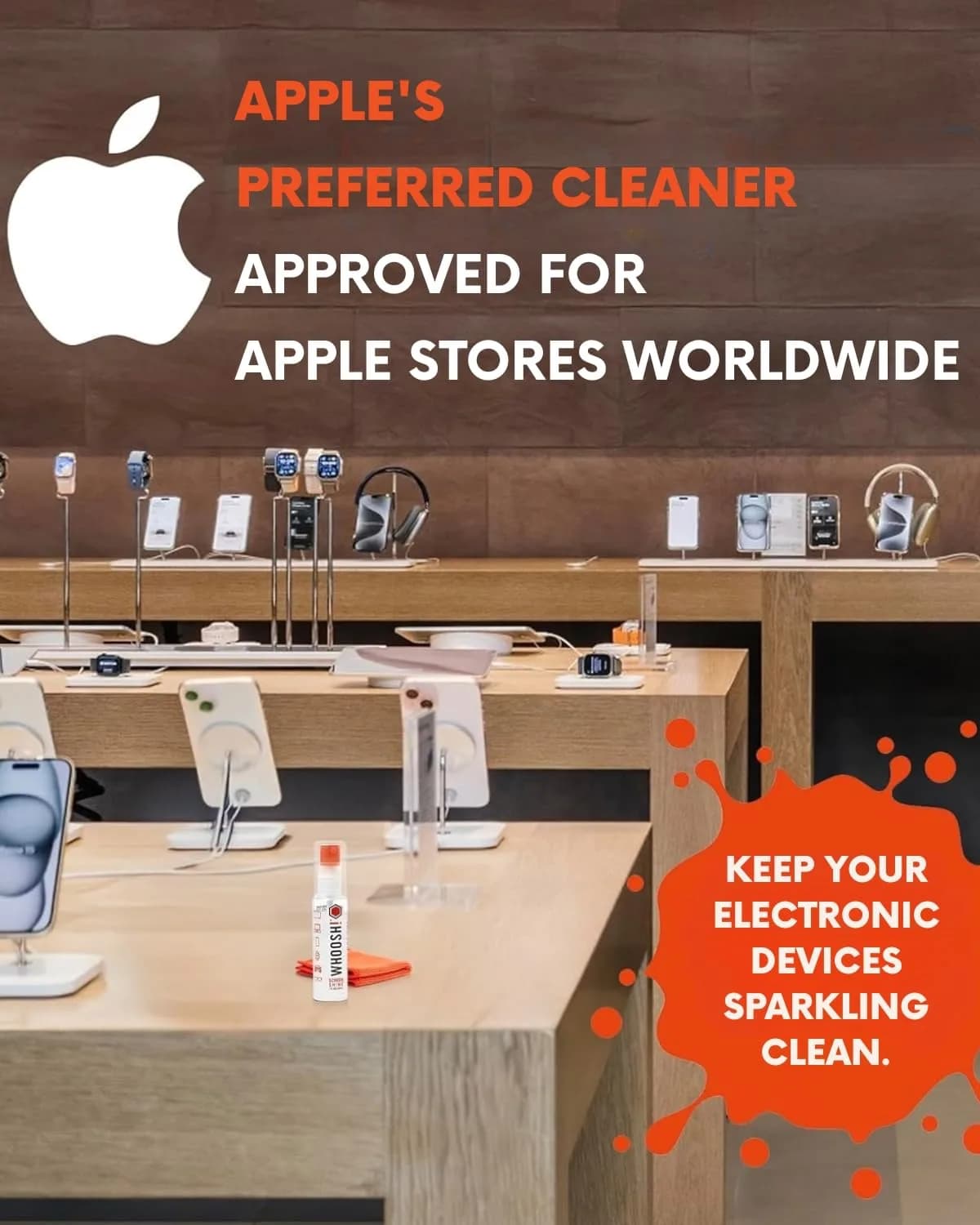 WHOOSH! Screen Shine Go Screen Cleaner Kit 30ml (1 fl oz) | Streak-Free Cleaning for All Screens & Lenses - view 6